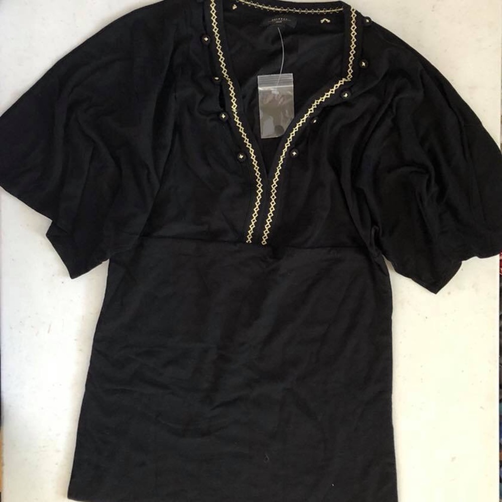 [Deletta] Dolman Sleeve Cutout Top Anthropologie
